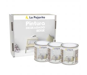 KIT 3 DEGRADADO PAJARITA 3X250 ML BEIGE